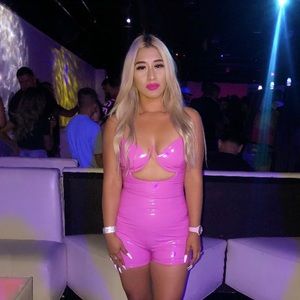 Fashionnova Dangerous Mind latex Romper